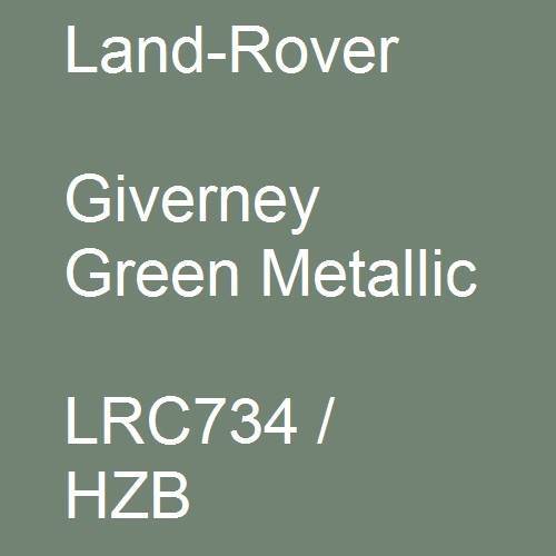 Land-Rover, Giverney Green Metallic, LRC734 / HZB.